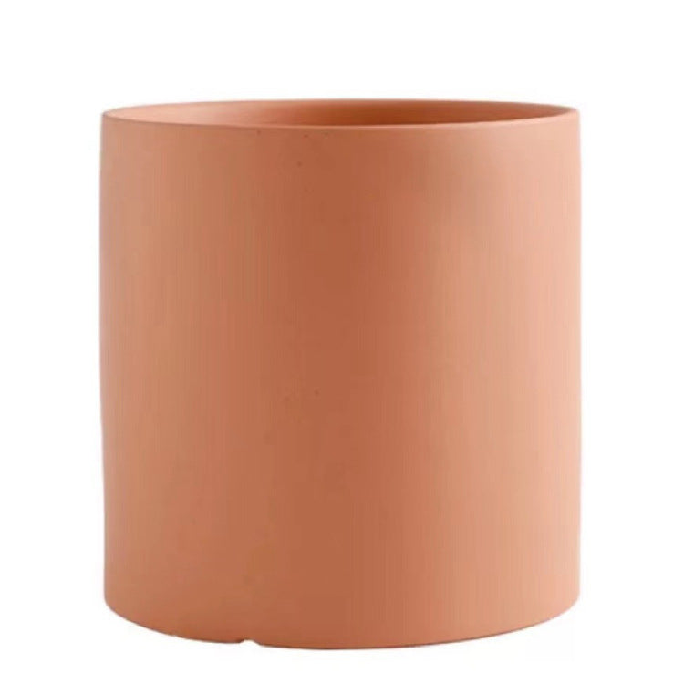 Nordic Industrial Style Colorful Ceramic Flowerpot