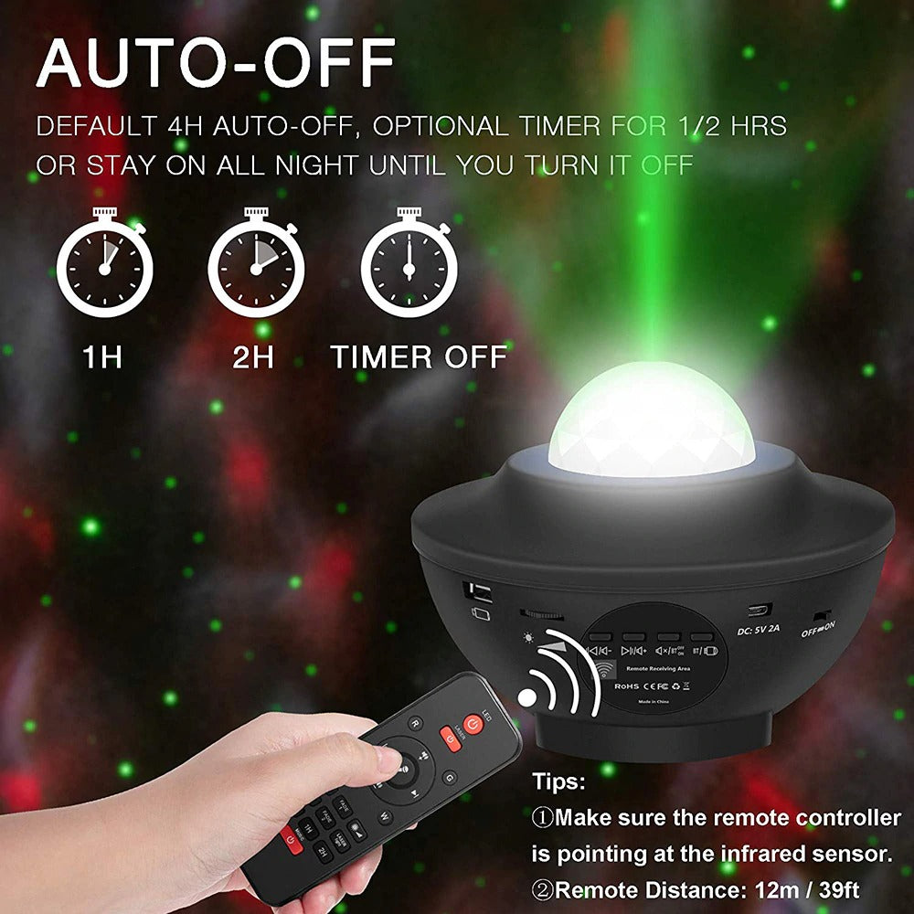 LED Star Night Light Projector